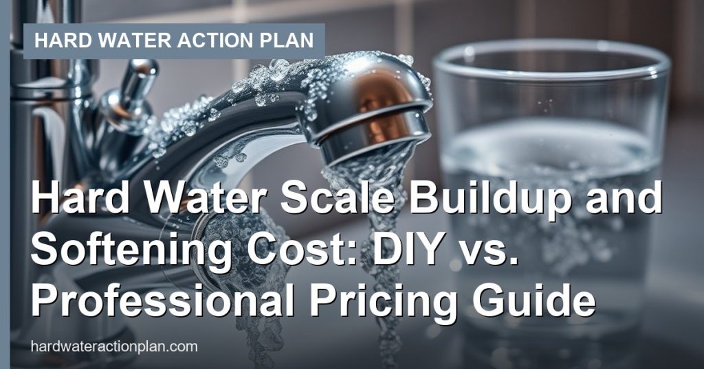 Hard Water Scale Buildup and Softening Cost: DIY vs. Professional Pricing Guide
