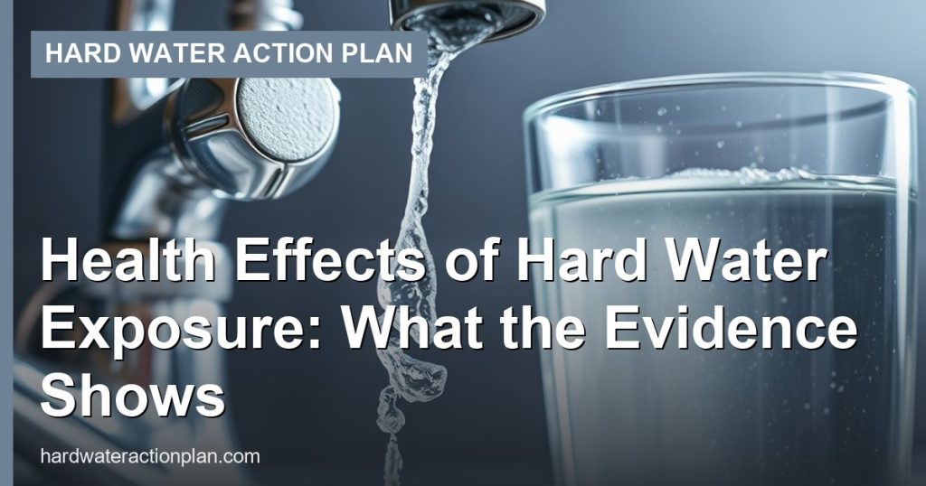 Health Effects of Hard Water Exposure: What the Evidence Shows