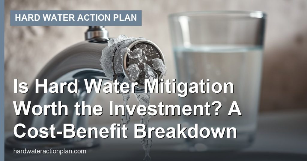 Is Hard Water Mitigation Worth the Investment? A Cost-Benefit Breakdown