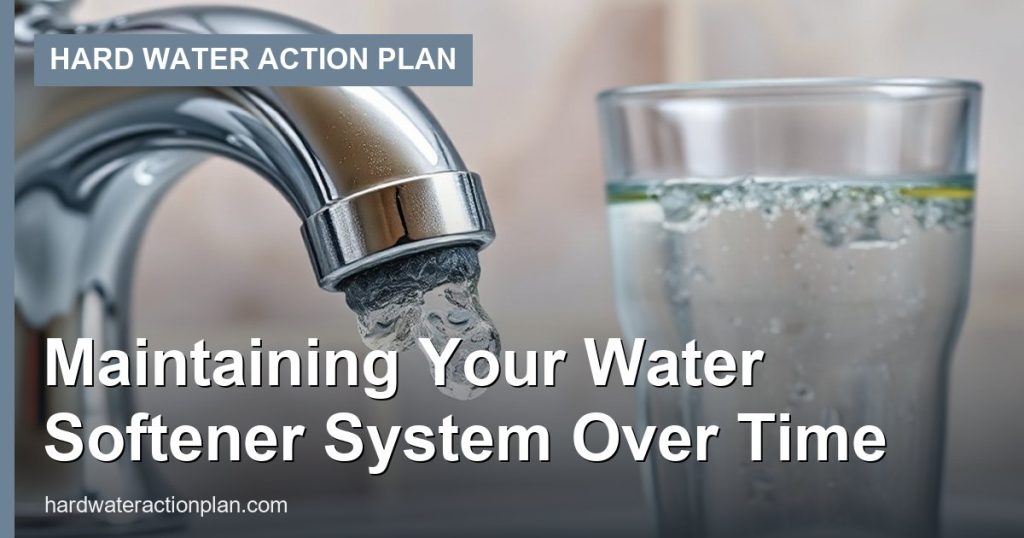 Maintaining Your Water Softener System Over Time - Hard Water Action Plan