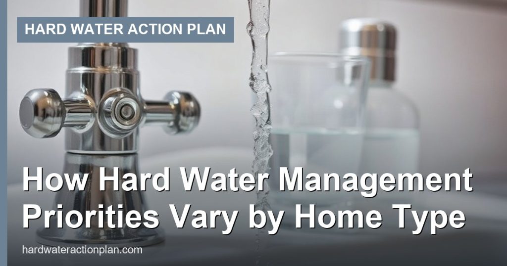 How Hard Water Management Priorities Vary by Home Type - Hard Water Action Plan