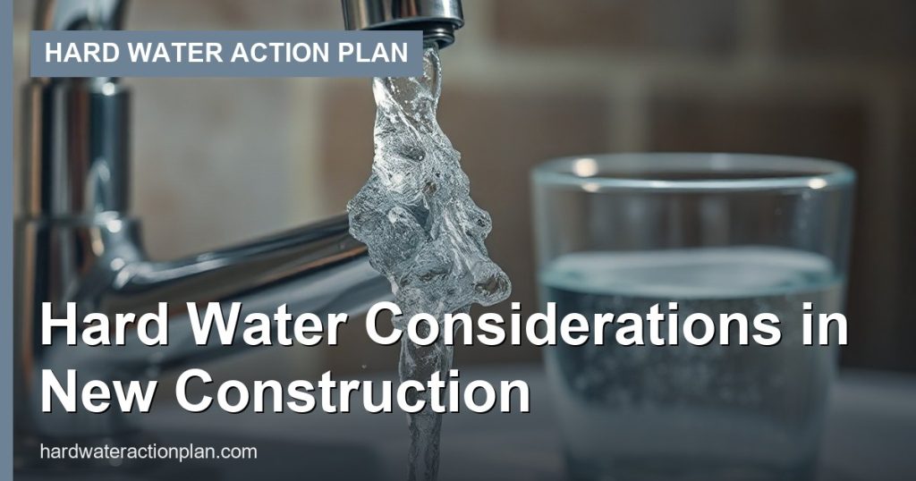 Hard Water Considerations in New Construction - Hard Water Action Plan