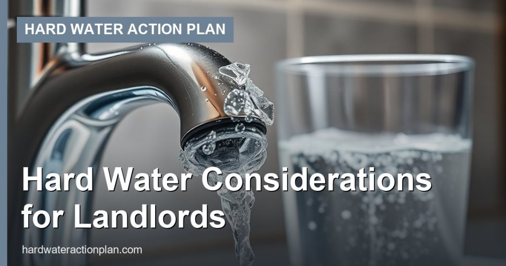 Hard Water Considerations for Landlords - Hard Water Action Plan